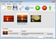 Dreamweaver Xml Flash Slideshow V4flash cs5 image slideshow text