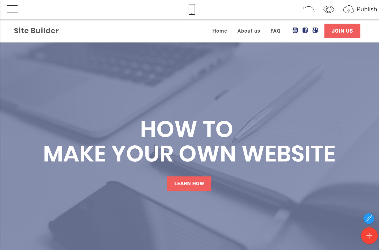 how to build a website for free and make money